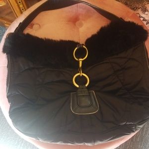 Coach Rabbit Fur Purse